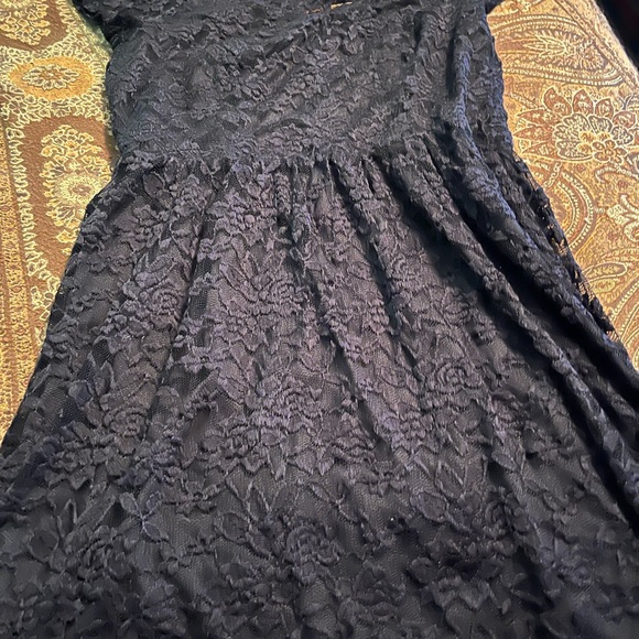 Simple black summer dress - Picture 4 of 6